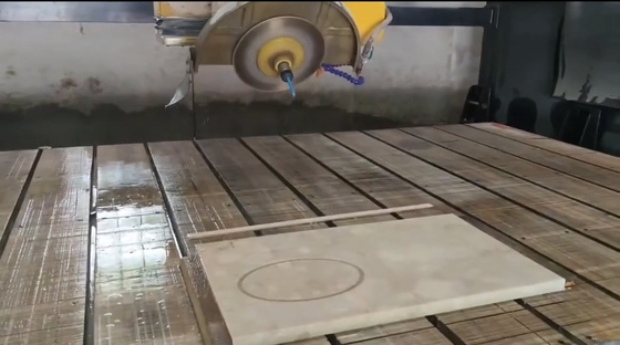 5 axis linking cnc systeem brug snijmachine met geheugenfunctie voor het uitschakelen