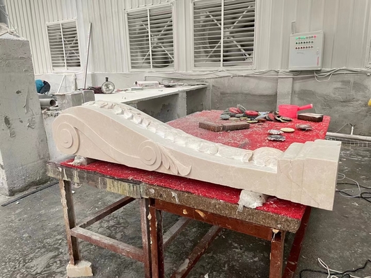 CNC-besturingssysteem Vier spindelverbinding Granitmarmerplaat Diamantdraadzaag
