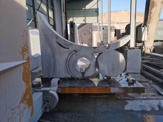 CNC-besturingssysteem Vier spindelverbinding Granitmarmerplaat Diamantdraadzaag