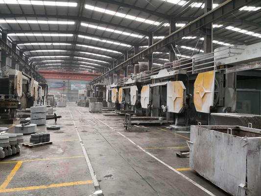 CNC-besturingssysteem Vier spindelverbinding Granitmarmerplaat Diamantdraadzaag