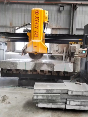 Vier kolommen middelste blok snijmachine voor CURBSTONE