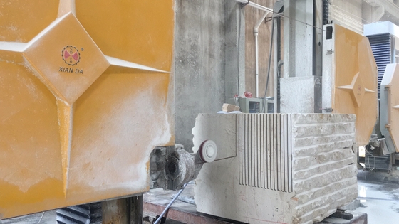 Hoogverwerkende diamantdraad stenen snijmachine met 16,7m snijdraad