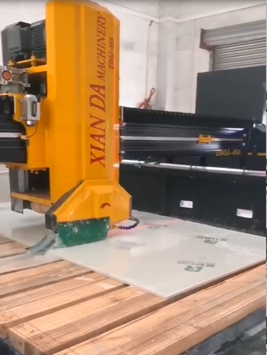 Waterverbruik 3m3/uur Xianda Steenplaat Snijmachine voor precieze snijwerk