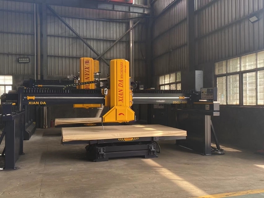 Waterverbruik 3m3/uur Xianda Steenplaat Snijmachine voor precieze snijwerk