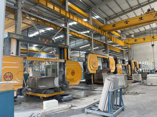 Hoogwaardige CNC-diamantdraadzaagmachine CNC-2000/2500/3000 voor speciale vormen, kolommenplaten