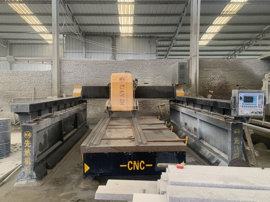 Makkelijk onderhoud Steenprofiel Snijmachine voor lineair snijden en frezen