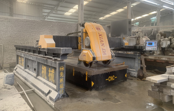 Makkelijk onderhoud Steenprofiel Snijmachine voor lineair snijden en frezen