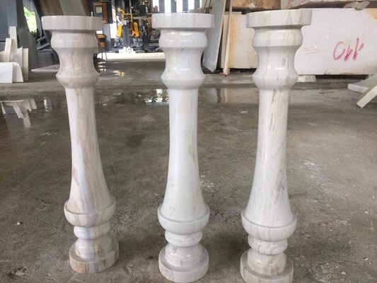 PLC/CNC Vier stuks baluster snijmachine voor pijler, kolom basis en kolom caps wegversperring