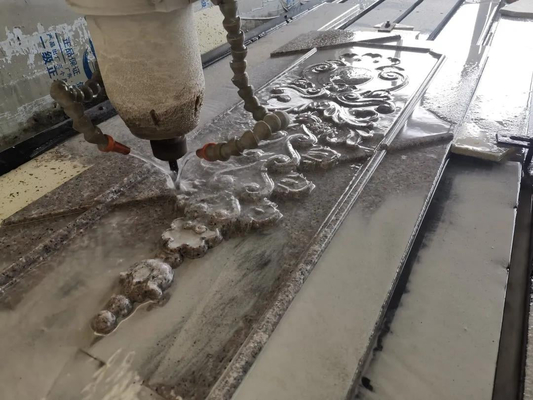 CNC-stenenhouwmachine Elektrisch besturingssysteem en CNC-technologie voor herhaalbaarheid nauwkeurigheid van 0,02 mm