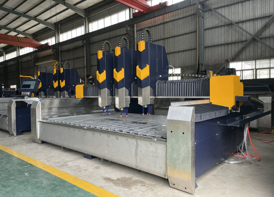 CNC Steen Carving Machine met 15m/min Luchtsnelheid 0.02mm Nauwkeurigheid Elektrische Kracht voor Precisie Graveren