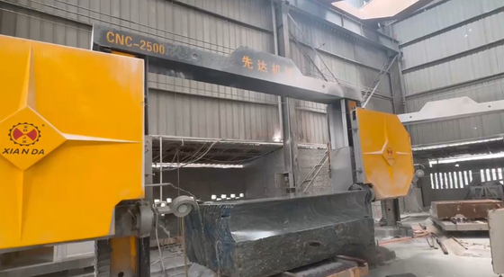 CNC-profielmachine voor het snijden van steen met een enkele diamantdraadzaag