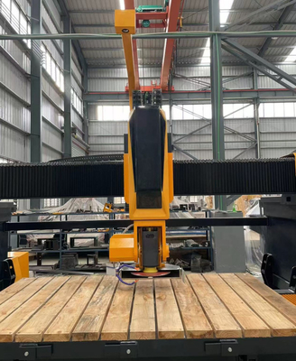 5 axis CNC brug zag machine voor marmeren keuken countertop met Italië Esa systeem Automatisch programma Software Steen snijden