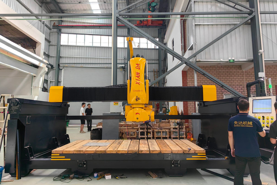 Italiaans systeem 5-assige CNC brug zag freesmachines Keuken wastafel Speciale vormen