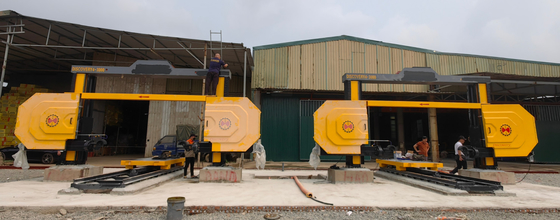 Met behulp van CNC snel en gemakkelijk gemaakte stenen snijmachine met 4 assen