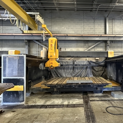 Diamantblaad steen snijmachine met efficiëntie