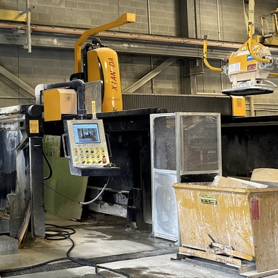 Diamantblaad steen snijmachine met efficiëntie