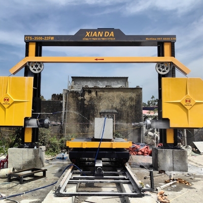 360° rotatiegraad CNC-diamantendraadzaagmachine Productie-efficiëntie