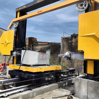 Diamantdraadzaagmachine met hoge precisie en 360°-rotatie