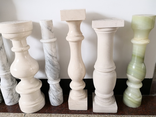 Hoogwaardige CNC-/PLC-snijmachine met vier stukken baluster voor de steenbewerking