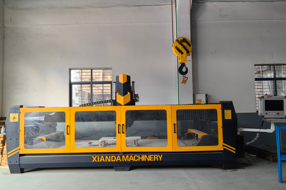 3-Assige CNC Steen Snijmachine Voor 2D/3D Artistieke Belettering & Beeldhouwen Hoge-Precisie Industriële Graveermachine