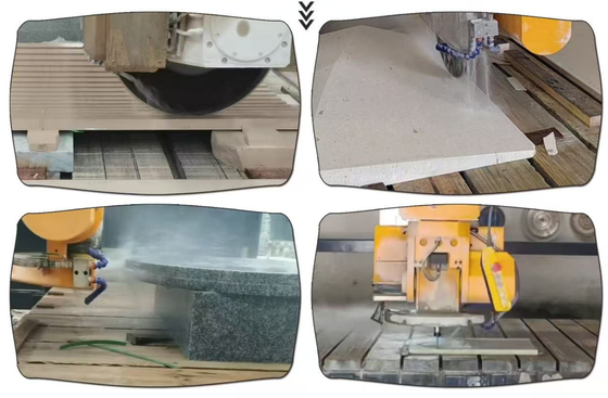 5-assige brug steenzaagmachine: professionele oplossing voor graniet, marmer & meer