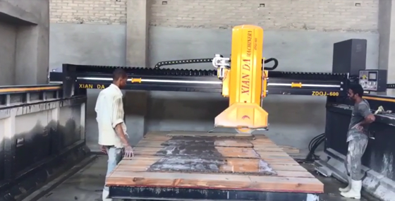 Beste 3-assige infrarood brugzaagmachine voor steenbewerking