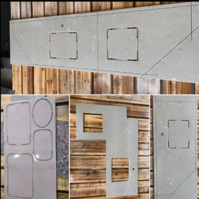4-assige CNC brugzaagmachine voor het snijden, frezen, boren en bewerken van steen, graniet, marmer, kwarts, keukenwerkblad, plaat, tegel en spoelbakuitsparing