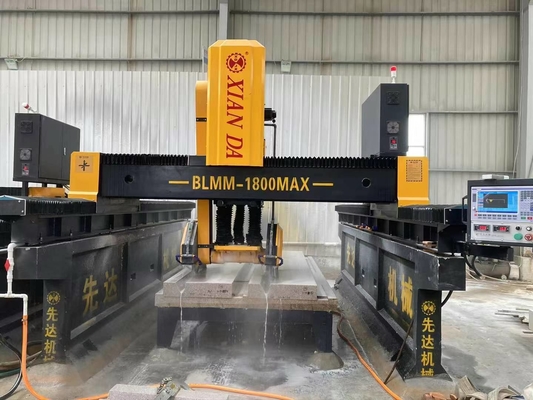 3 Assen 220V 15kw CNC Bridge Type lineaire snij- en freesmachine voor graniet en marmer