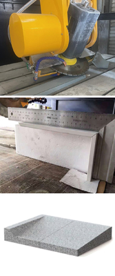 Vier-assige brugtype steenzaagmachine met 0-60° servomotor afschuining