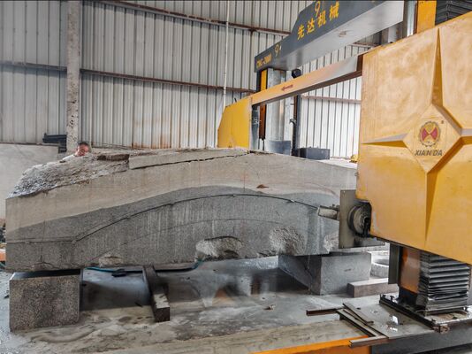 Gantry Verrijdbare Heavy Duty Diamantdraadzaagmachine met 3500*3500*2200mm Maximale Verwerkingsgrootte en CNC/PLC Besturing voor Hoge Precisie Steenbewerking