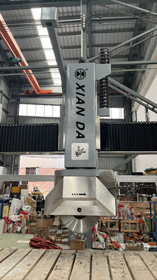5-assige brugsteenmaatstaf met Italiaans DDX-systeem 900 mm zaagblad en ±0,1 mm snijnauwkeurigheid