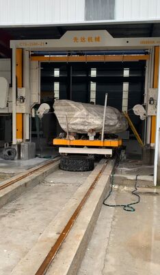 CNC diamantdraadzaagmachine met 3500*3000*1800mm maximale verwerkingsgrootte en 11kw hoofdmotor voor het snijden van steen