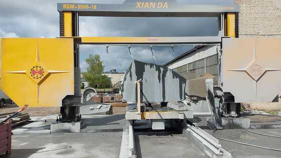 PLC-gestuurde Diamantdraadzaagmachine met Synchrone Schroefaandrijving voor 3000×3000×1500 mm Marmer- en Granietblokken