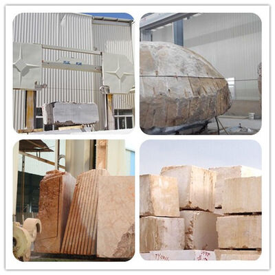 PLC-gestuurde Diamantdraadzaagmachine met Synchrone Schroefaandrijving voor 3000×3000×1500 mm Marmer- en Granietblokken