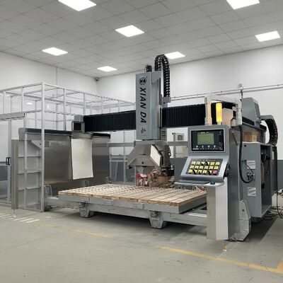 5-assige brugsteenmaatstaf met Italiaans DDX-systeem, 900 mm zaagblad en ±0,1 mm snijnauwkeurigheid