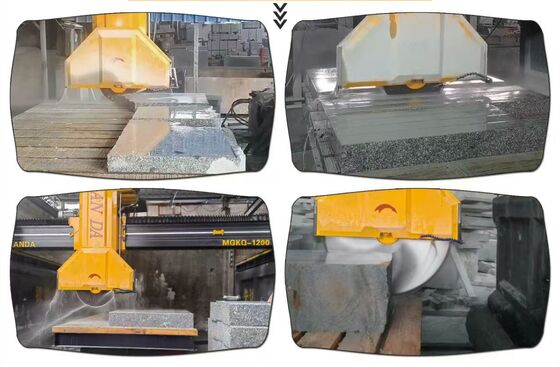Hoge snelheid Middenbloksnijmachine met vier kolommen en een brutovermogen van 29/37kw voor precisiesnijden