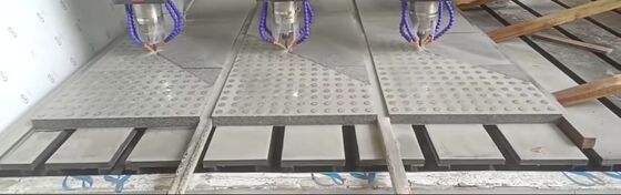 CNC-stenenhouwmachine met 0,02 mm nauwkeurigheid, 15 m/min luchtsnelheid en elektrische aandrijving voor tactiele wegwerken