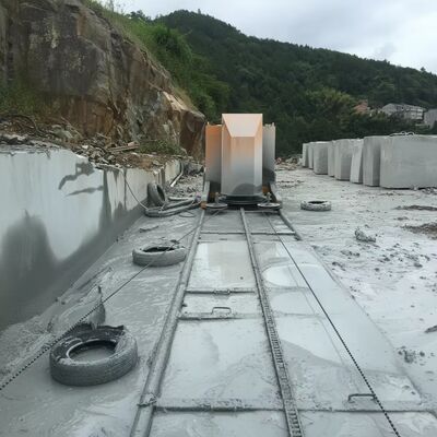 Hoge precisie CNC-besturing Automatische diamantdraadzaagmachine voor steenzagen