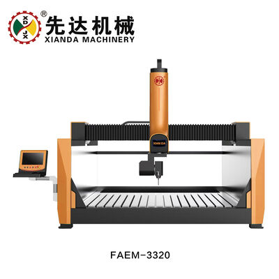 5-assige Intelligente CNC Router FAEM-3320 3D Steen Beeld Gravure Machine