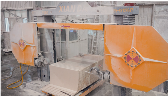 4-assige CNC-draadsnijmachine voor speciaal gevormde steen | Apparatuur voor profielbewerking van onregelmatige steen