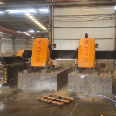 3-assige CNC lineaire snij- en freesmachine, precisie machine voor steen- en trottoirbandprofilering