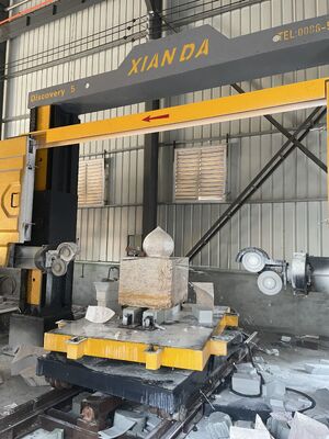 Xianda Discovery 5-assige CNC diamantdraadzaagmachine voor marmer graniet 3D boogkolomvorming steen profileringssnijder