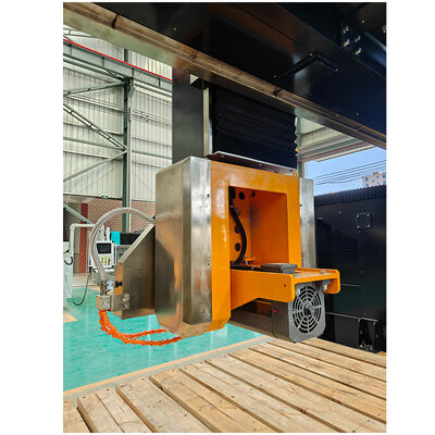 5-assige CNC brugzaagmachine Promoot 900 Hoge Precisie Graniet Marmer Zaag met 360° Rotatie