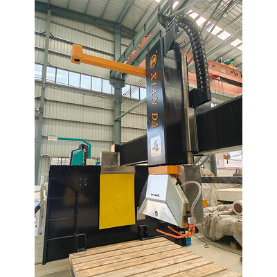 5-assige CNC brugzaagmachine Promoot 900 Hoge Precisie Graniet Marmer Zaag met 360° Rotatie