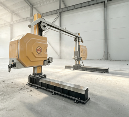 Gantry Verrijdbare CNC PLC Draadzaagmachine voor het Zagen van Grote Steenblokken
