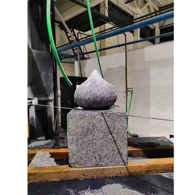 Automatische 5-assige CNC-diamantdraadzaagmachine voor het snijden en vormgeven van granietmarmeren blokken