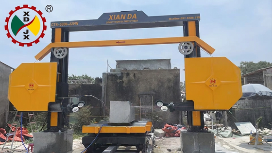 Aardsteenbreker en -verwerking Diamantdraadzaagmachine Motorkracht 22 KW Geschikt voor grootschalige steenverwerking