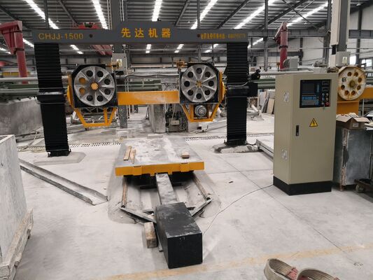 Convenient CNC Circular Slab Stone Cutting Machine voor het verwerken van marmer en graniet
