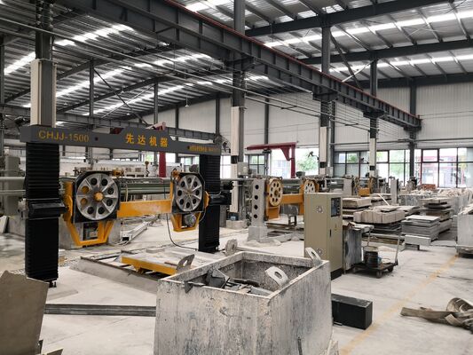 Convenient CNC Circular Slab Stone Cutting Machine voor het verwerken van marmer en graniet