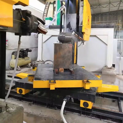 Industriële 5-assige CNC-diamantdraadzaagmachine voor architecturale steen- en monumentenverwerking